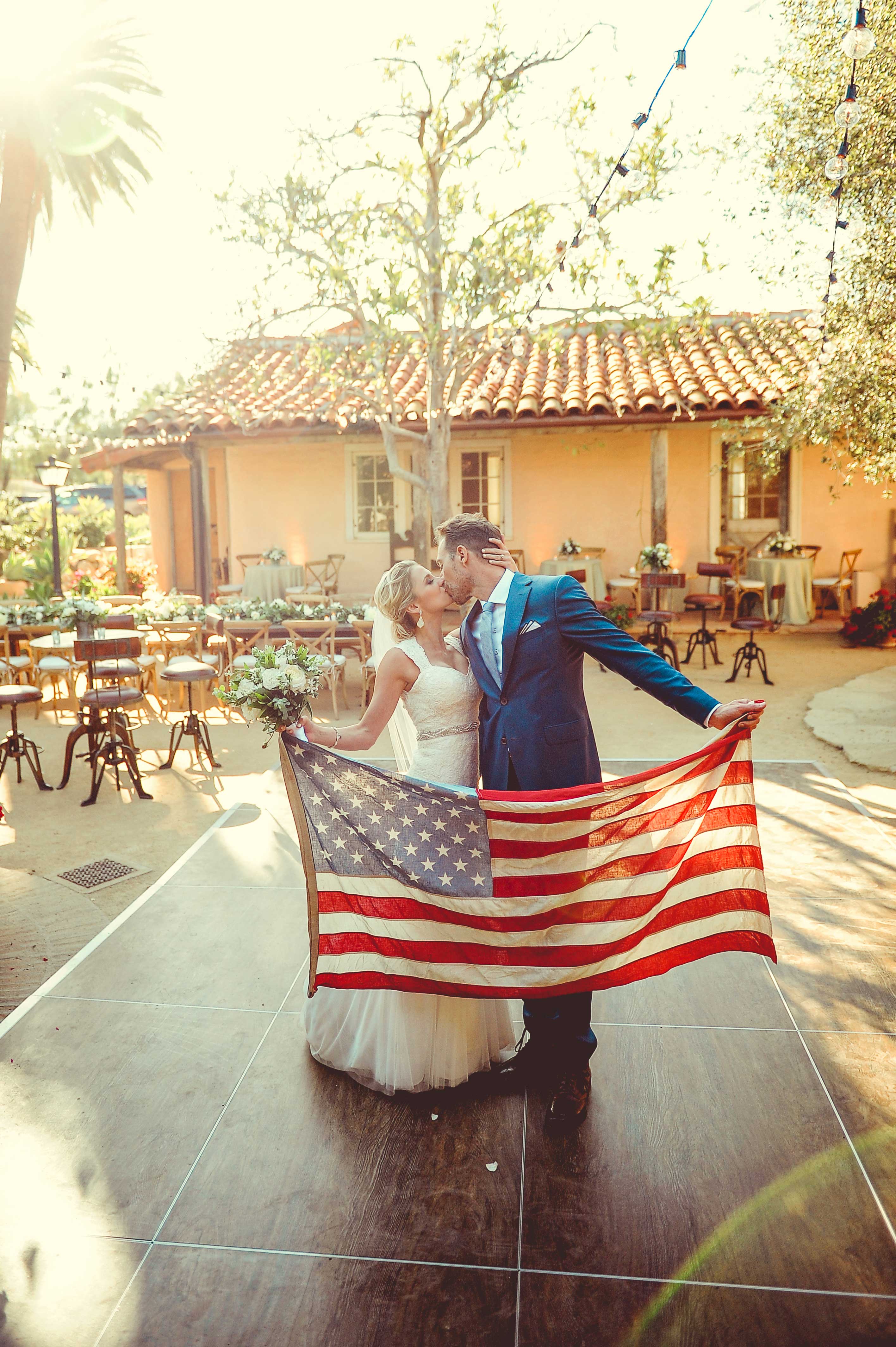Red, White + Blue Décor Ideas for a Fourth of July Wedding